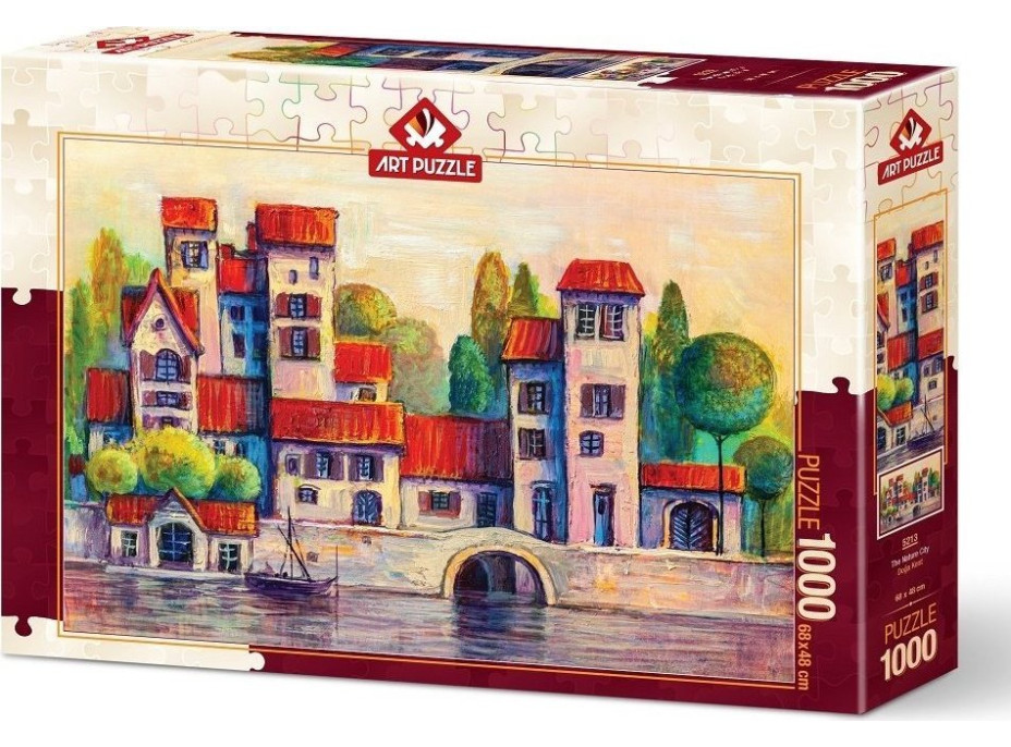 ART PUZZLE Puzzle Přírodní město 1000 dílků