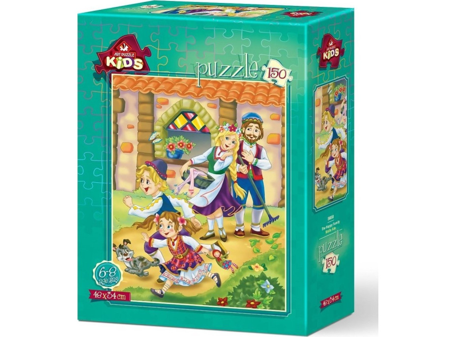 ART PUZZLE Puzzle Šťastná rodina 150 dílků