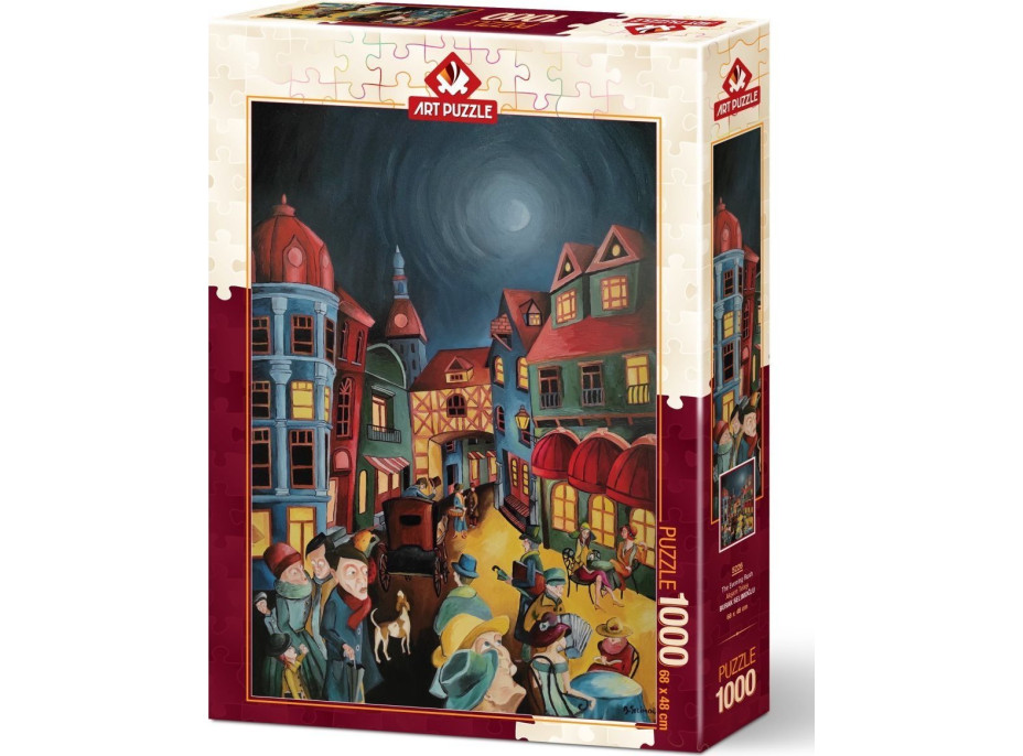 ART PUZZLE Puzzle Večerní shon 1000 dílků