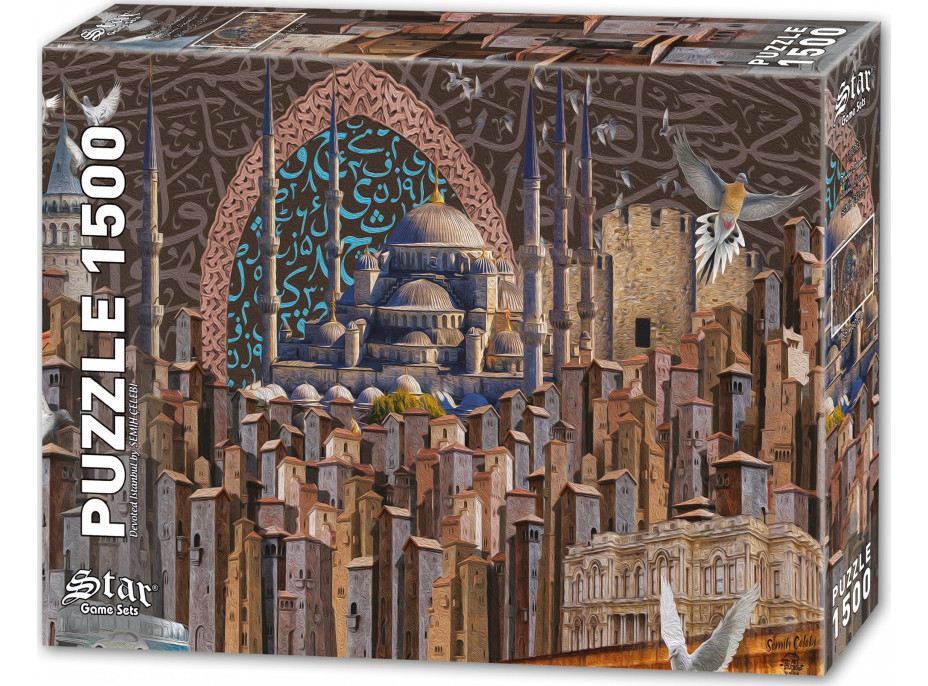 STAR Puzzle Věnováno Istanbulu 1500 dílků