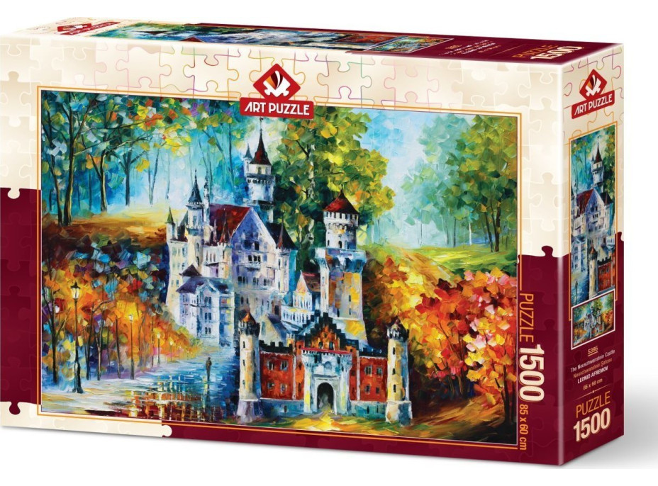 ART PUZZLE Puzzle Zámek Neuschwanstein 1500 dílků