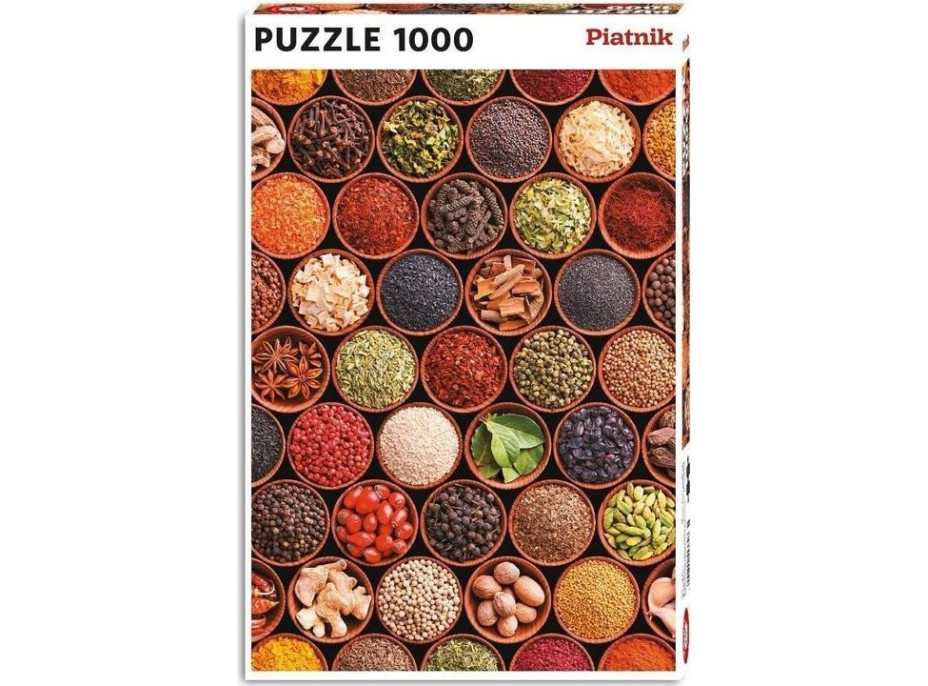 PIATNIK Puzzle Bylinky a koření 1000 dílků