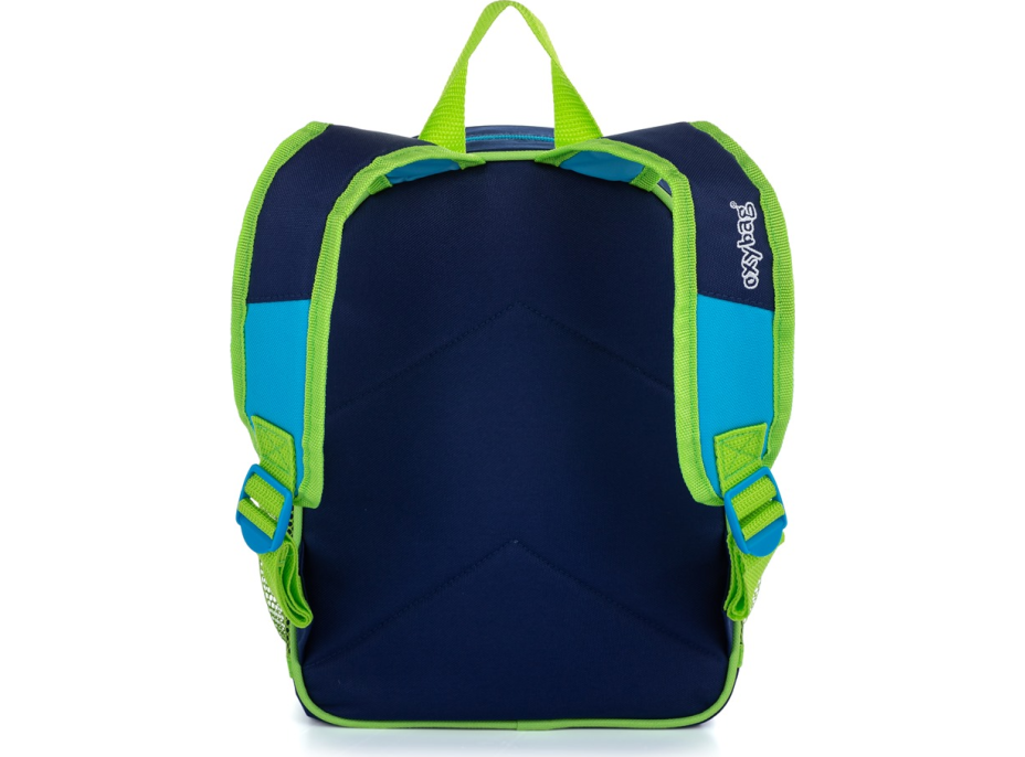 OXYBAG Dětský předškolní batoh s flitry Fotbal