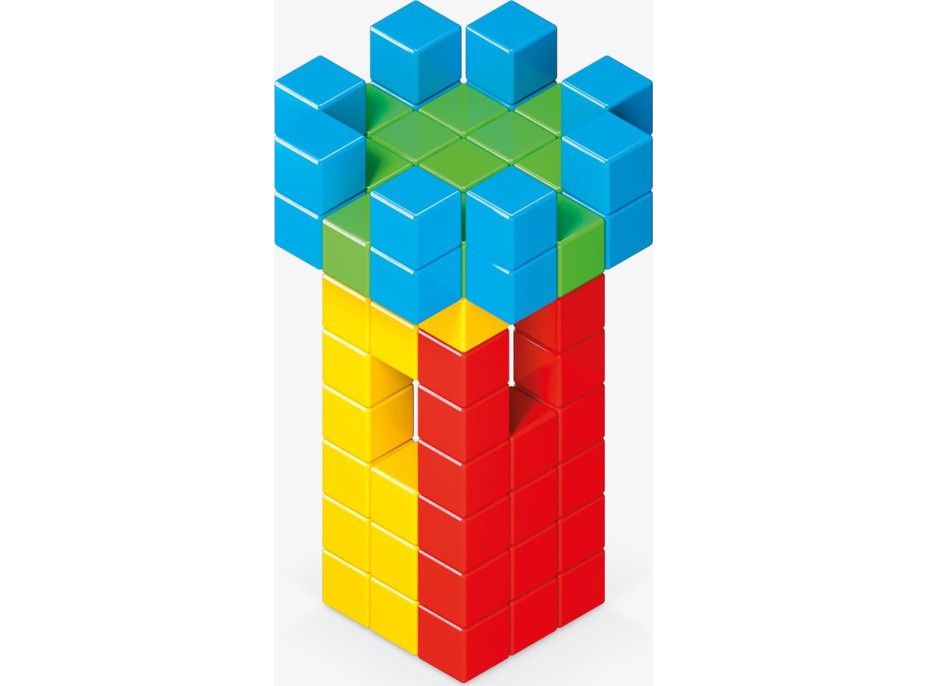 GEOMAG Magnetické kostky Magicube Green Line 128 kostek