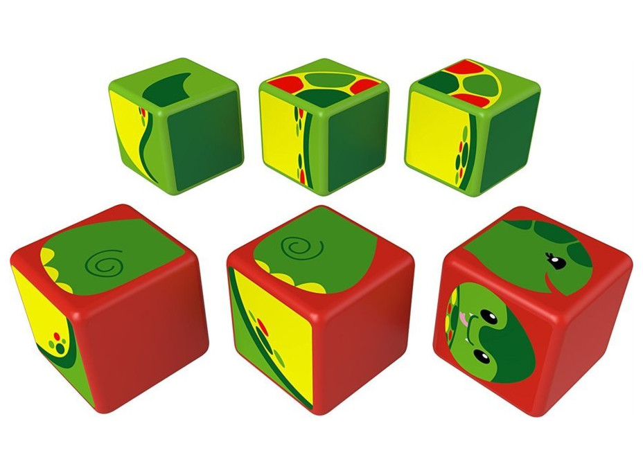 GEOMAG Magnetické kostky Magicube Plazi a obojživelníci