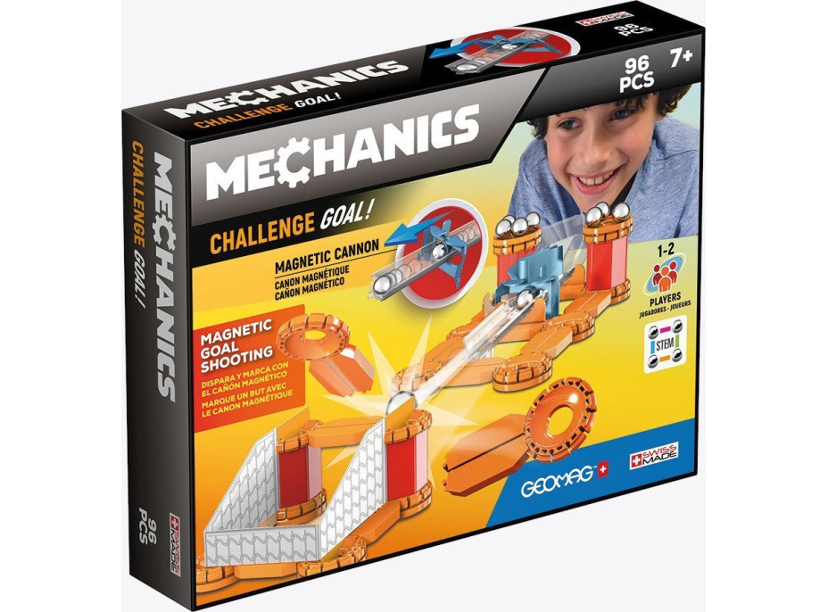 GEOMAG Mechanics Challenge Goal 96 dílků