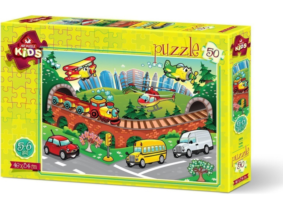 ART PUZZLE Puzzle Doprava 50 dílků