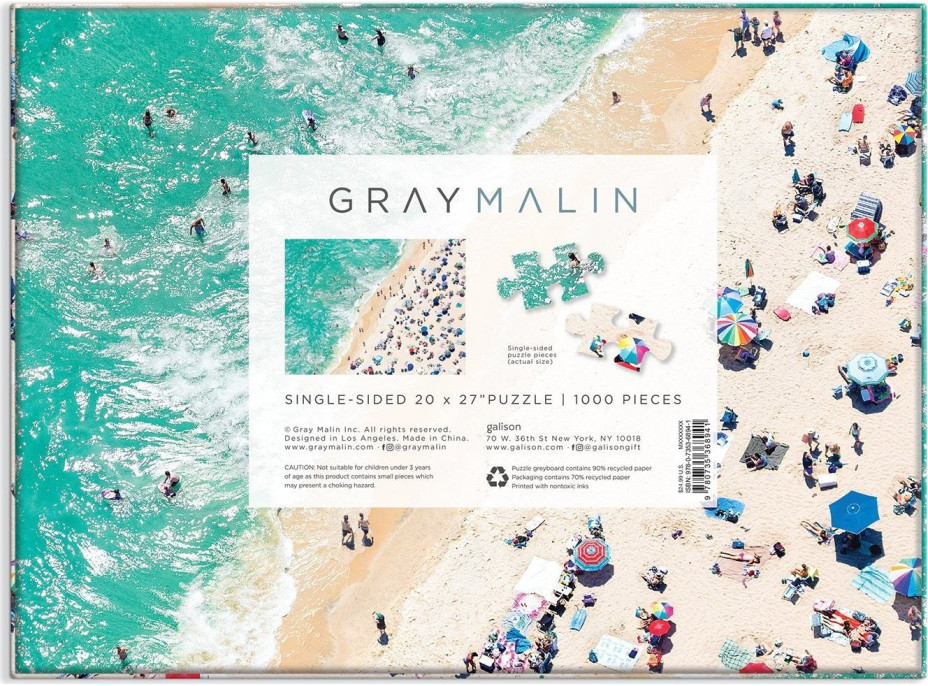 GALISON Puzzle Gray Malin: Pobřeží 1000 dílků