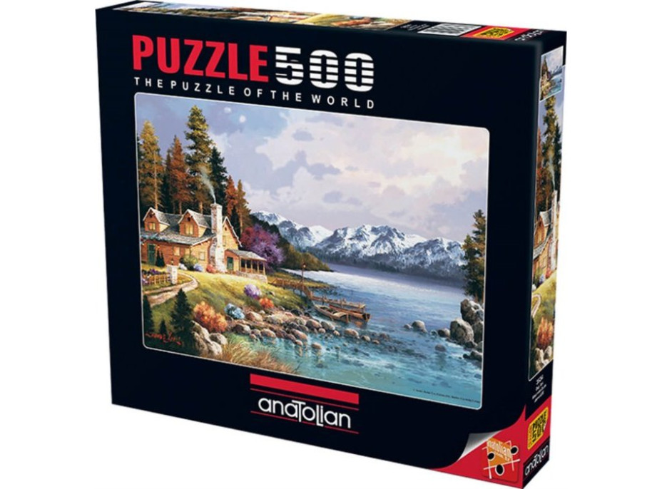 ANATOLIAN Puzzle Horská chatka 500 dílků