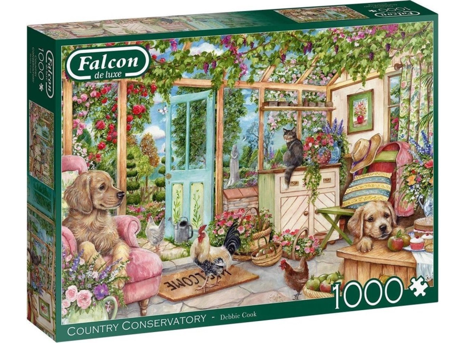 FALCON Puzzle Skleník 1000 dílků