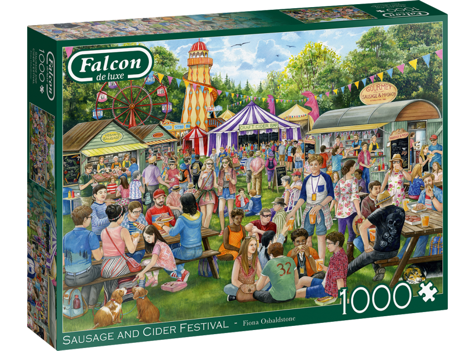 FALCON Puzzle Slavnost klobás a cideru 1000 dílků