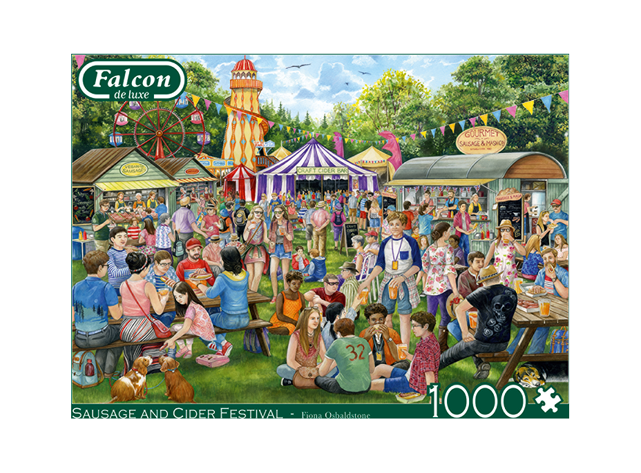 FALCON Puzzle Slavnost klobás a cideru 1000 dílků