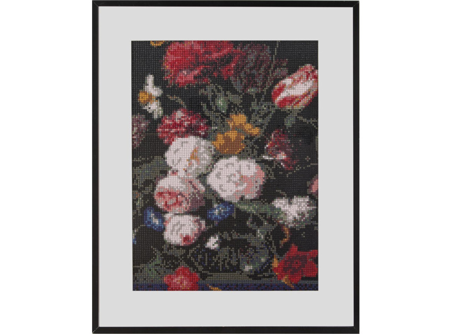 Craft Sensations Diamantové malování Květiny 40x50cm