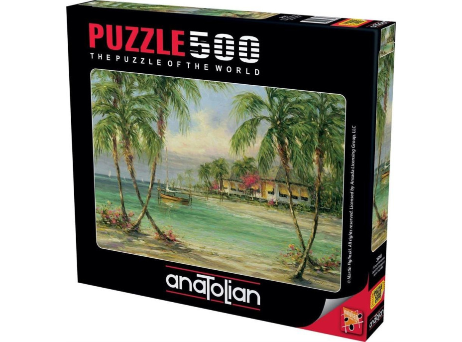 ANATOLIAN Puzzle Bungalov 500 dílků
