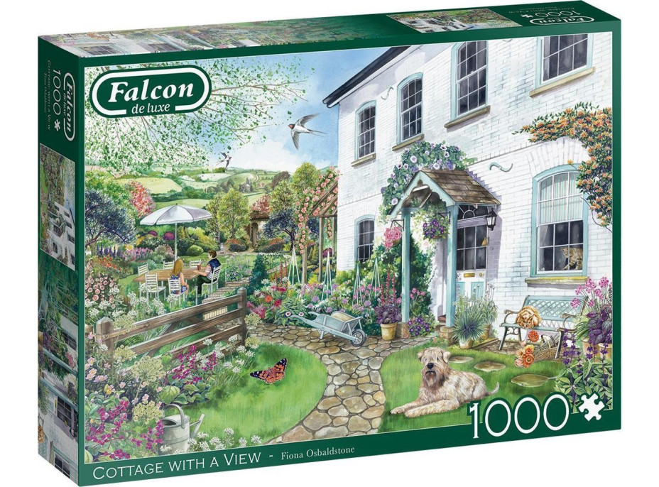 FALCON Puzzle Domek s výhledem 1000 dílků