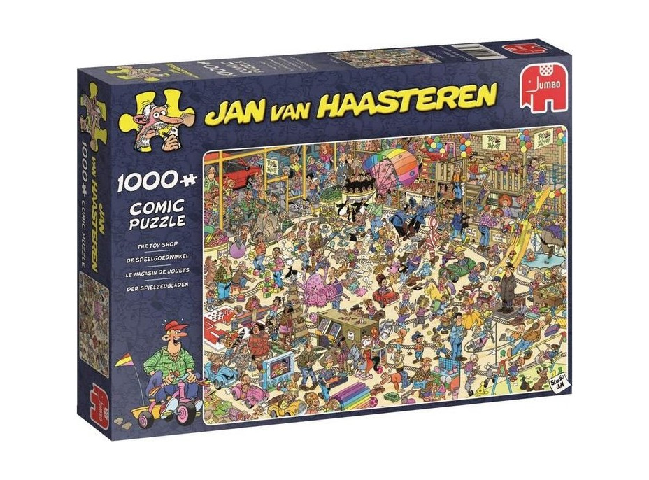 JUMBO Puzzle JvH Hračkářství 1000 dílků