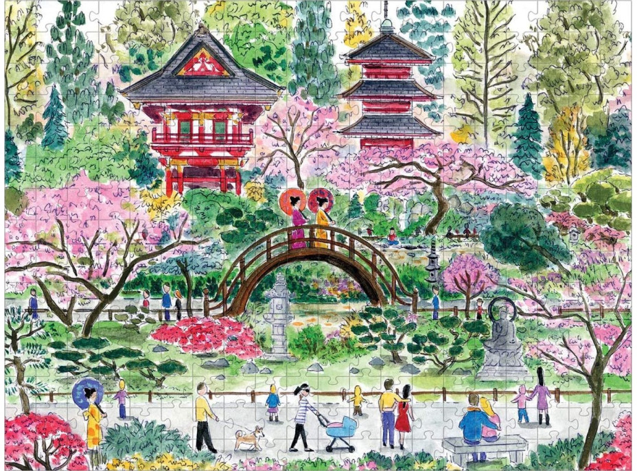 GALISON Puzzle Japonská zahrada 300 dílků