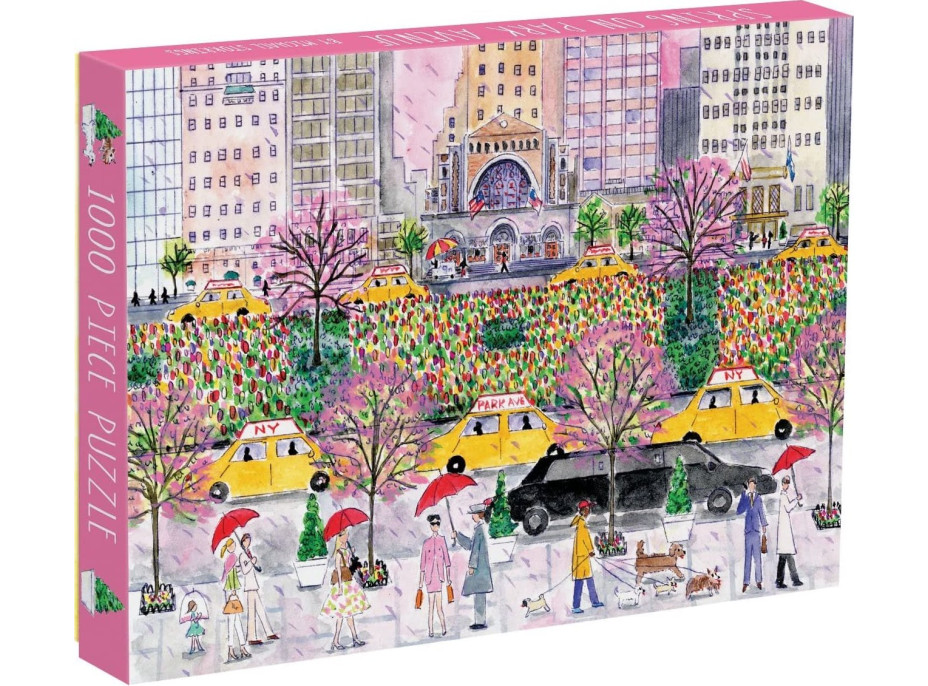 GALISON Puzzle Jaro na Park Avenue 1000 dílků
