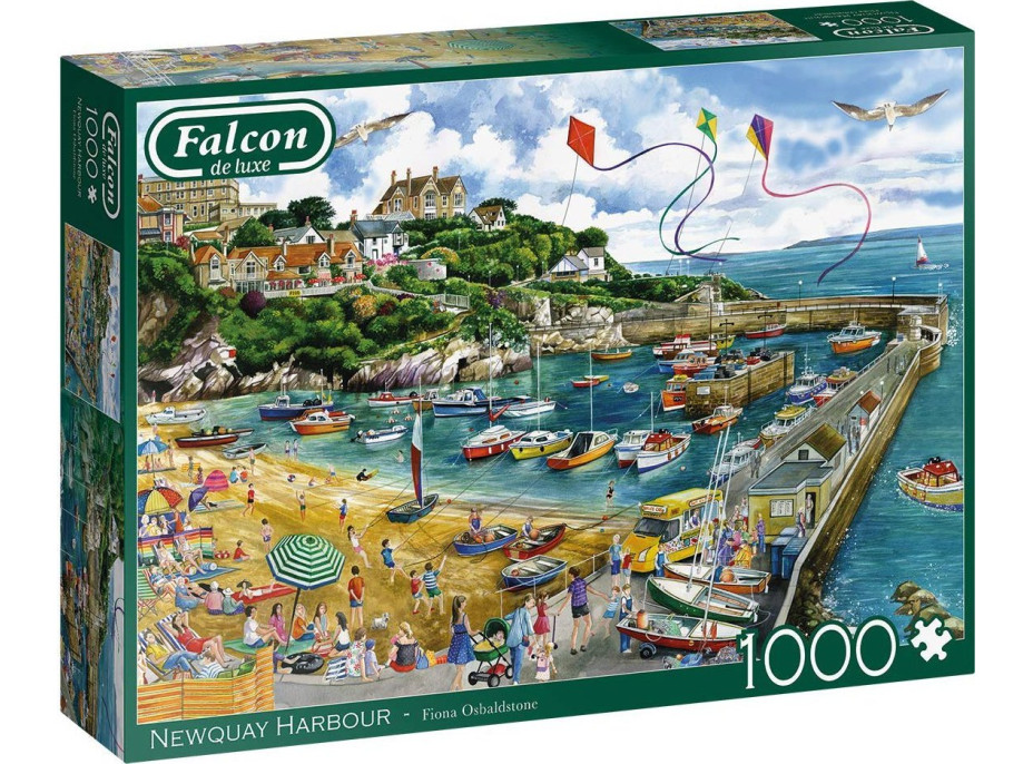 FALCON Puzzle Přístav v Newquay 1000 dílků