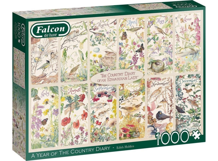 FALCON Puzzle Rok na venkově 1000 dílků