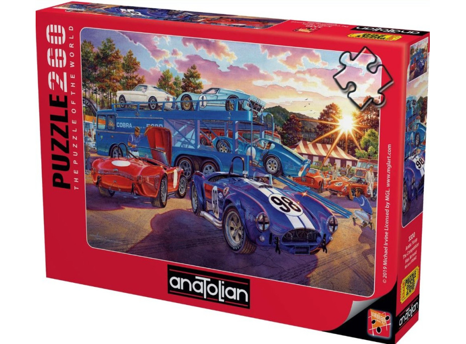 ANATOLIAN Puzzle Závodníci přijeli 260 dílků