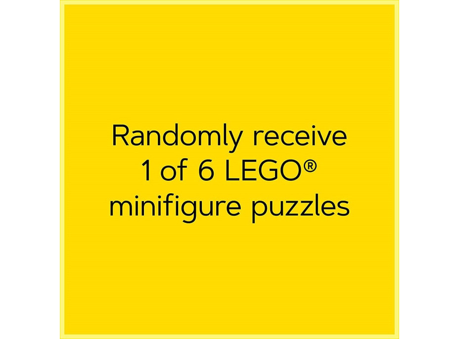 CHRONICLE BOOKS Mini Puzzle LEGO® Mystery Minifigurka (Blue Edition) 126 dílků