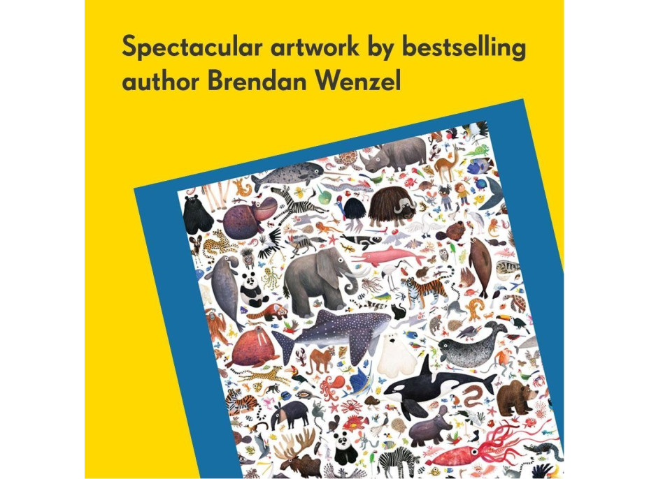 CHRONICLE BOOKS Puzzle Ahoj zvířata celého světa 500 dílků