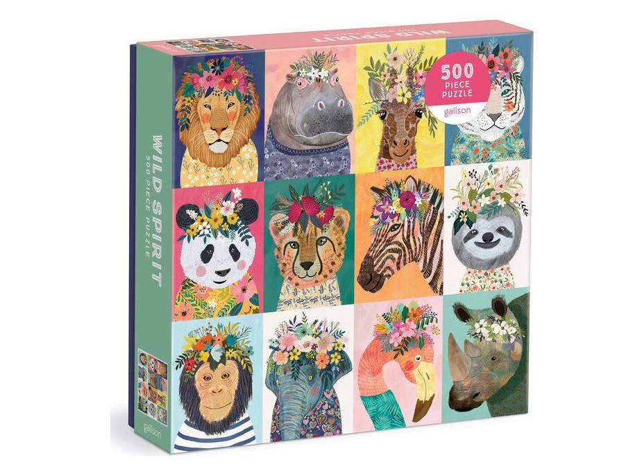 GALISON Čtvercové puzzle Divoká duše 500 dílků
