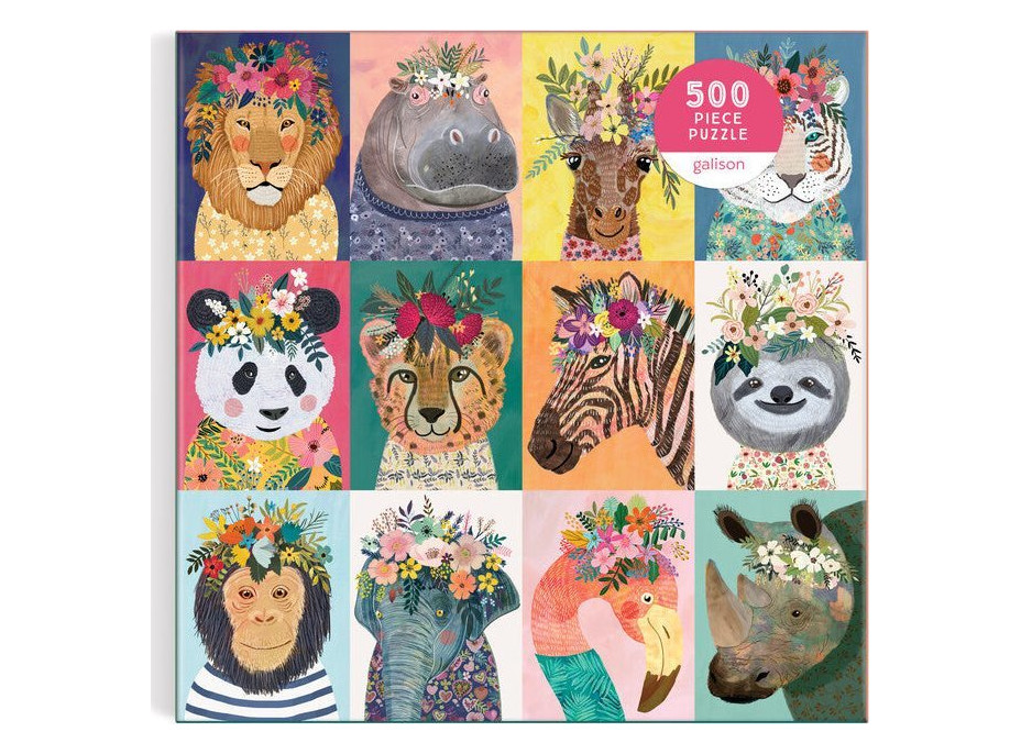 GALISON Čtvercové puzzle Divoká duše 500 dílků
