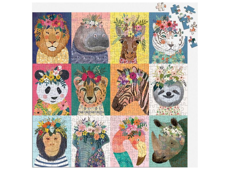 GALISON Čtvercové puzzle Divoká duše 500 dílků