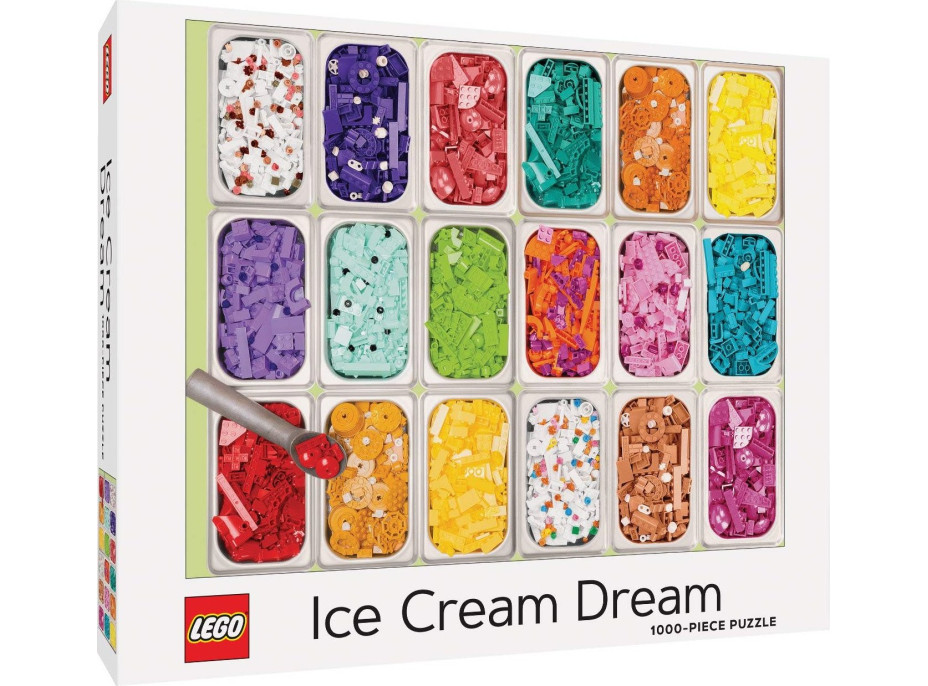 CHRONICLE BOOKS Puzzle LEGO® Ice Cream Dream 1000 dílků