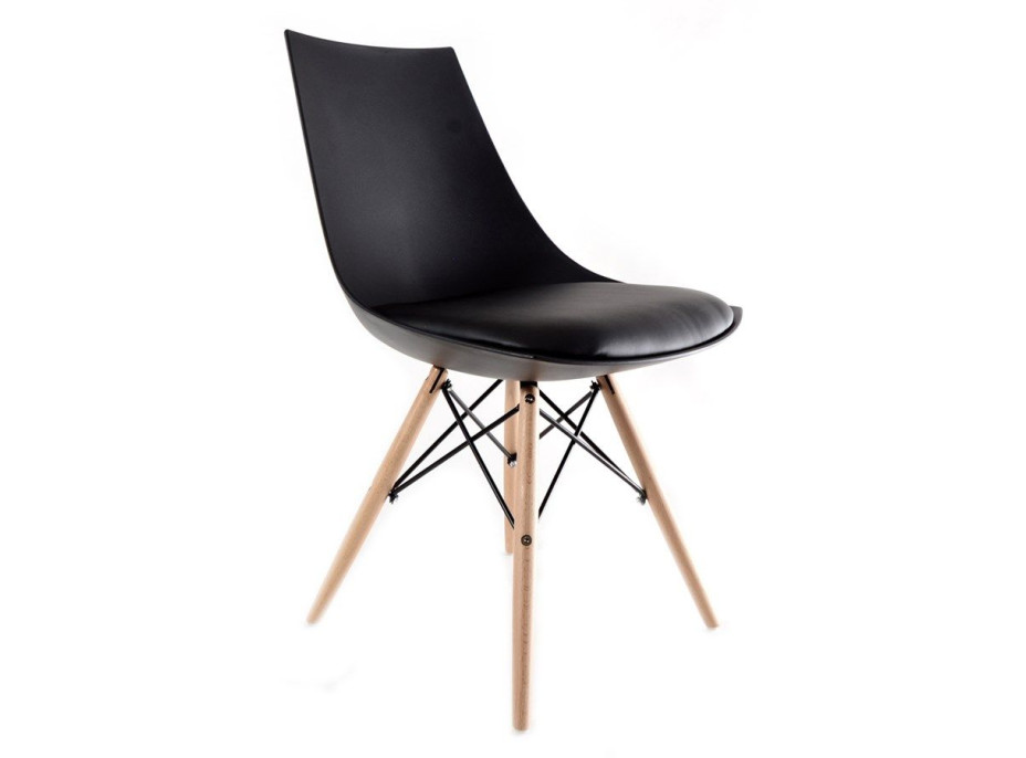 Designová židle EDISON - černá