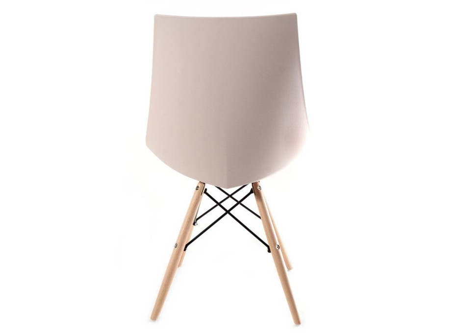Designová židle EDISON - kávová