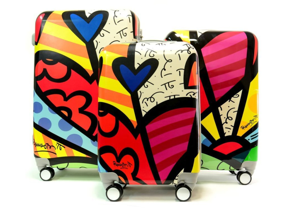 Moderní cestovní kufry PICASSO