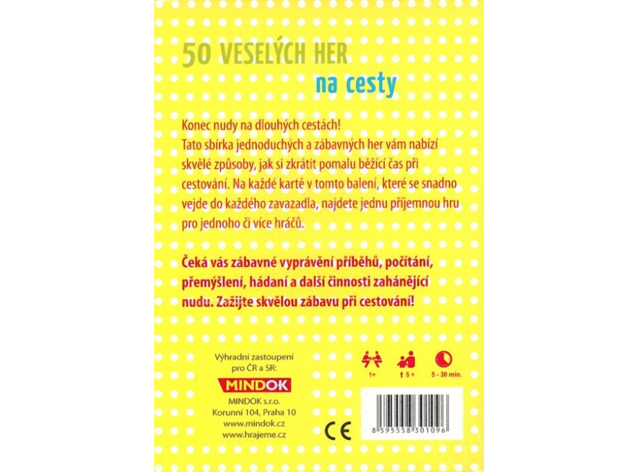 50 veselých her na cesty