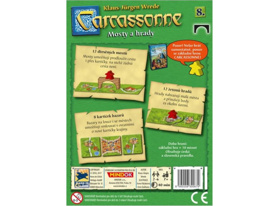 Carcassonne: Mosty a hrady (8.rozšíření)
