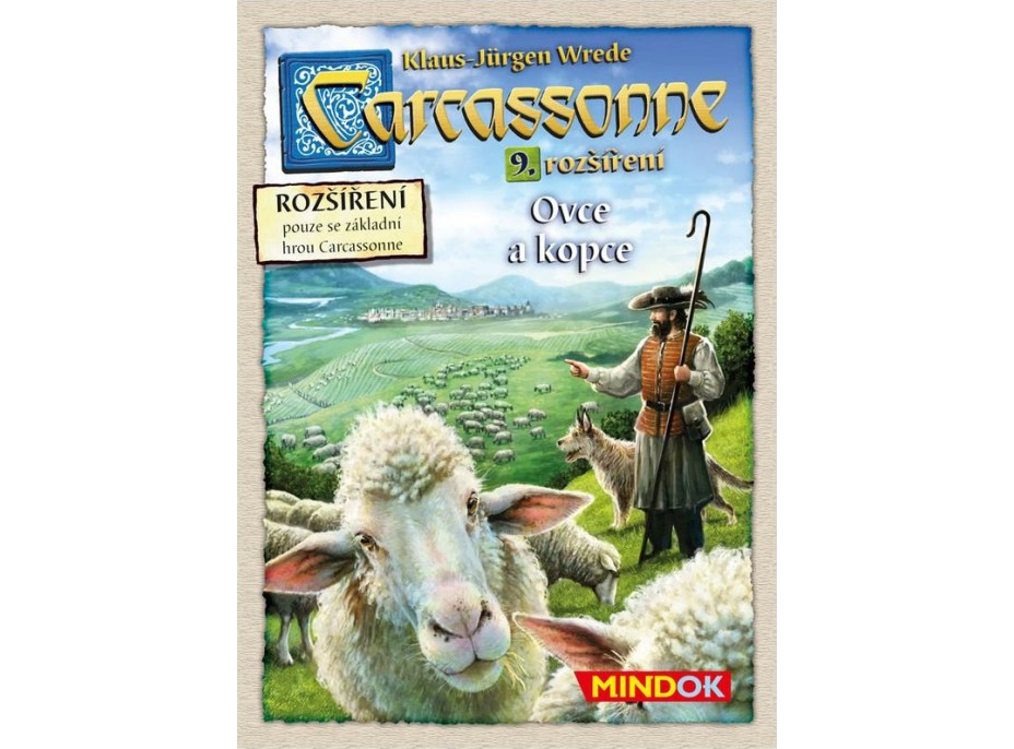 MINDOK Carcassonne: Ovce a kopce (9. rozšíření)