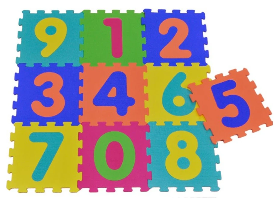 SUN TA TOYS Pěnové puzzle Čísla S4 (30x30)