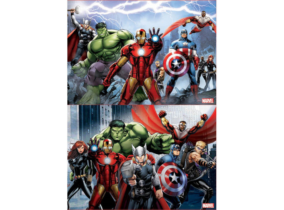 EDUCA Puzzle Avengers - Sjednocení 2x100 dílků