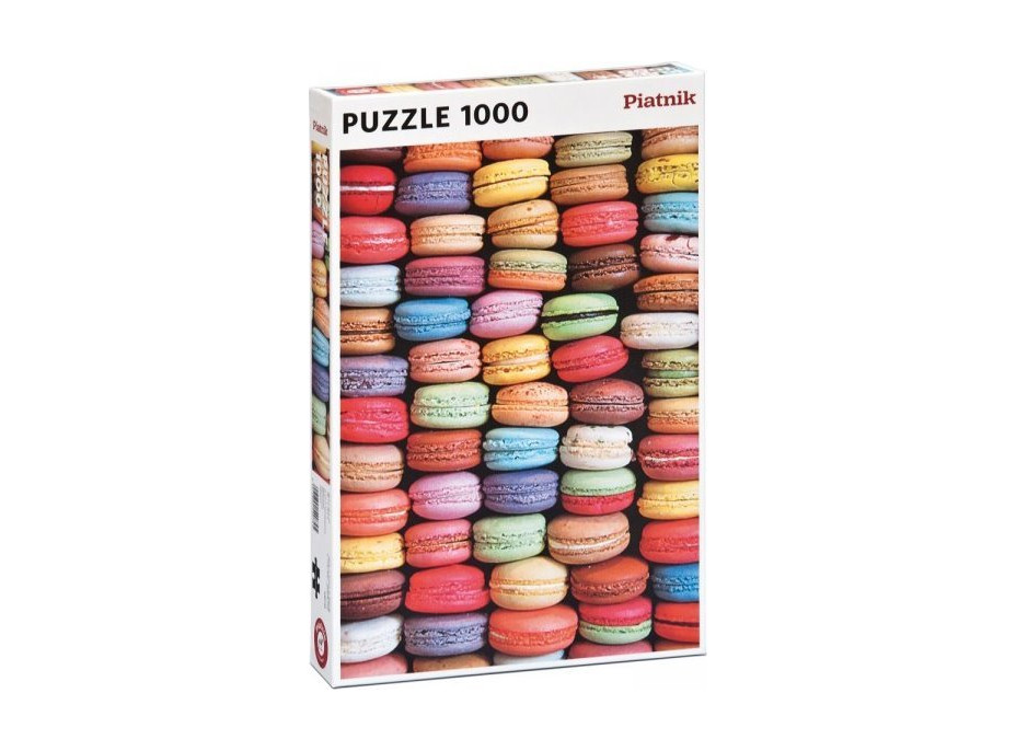PIATNIK Puzzle Makronky 1000 dílků