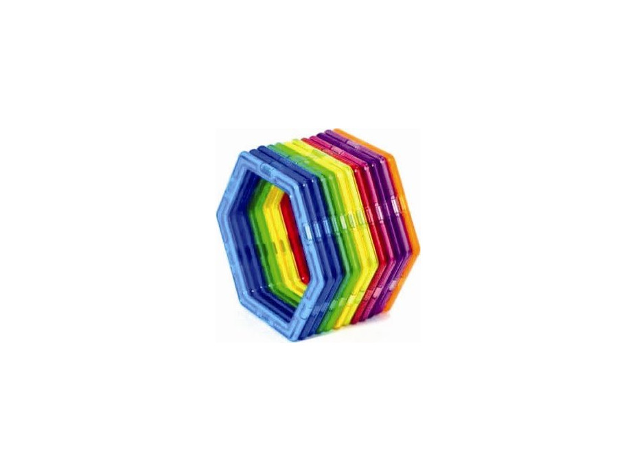 MAGFORMERS Šestiúhelníky 12 ks ve fólii
