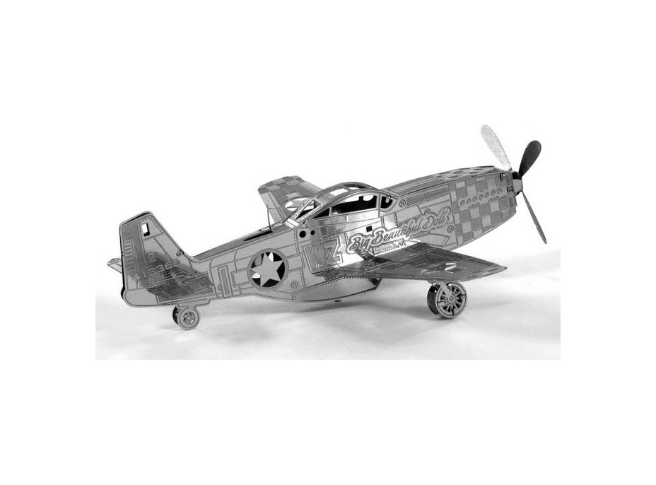 METAL EARTH 3D puzzle Letadlo Mustang P-51