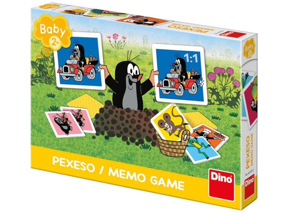 DINO Baby pexeso Krteček