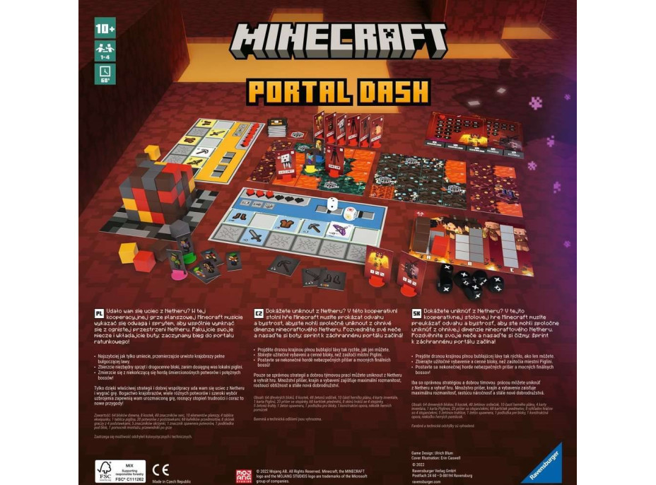 RAVENSBURGER Minecraft: Portal Dash