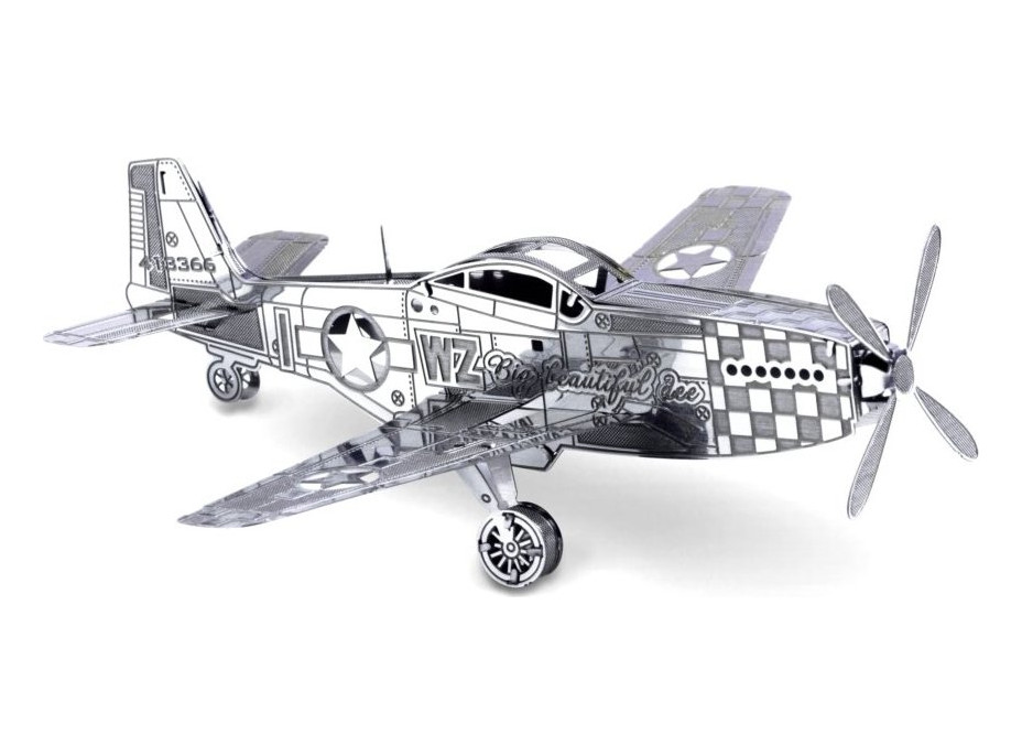 METAL EARTH 3D puzzle Letadlo Mustang P-51