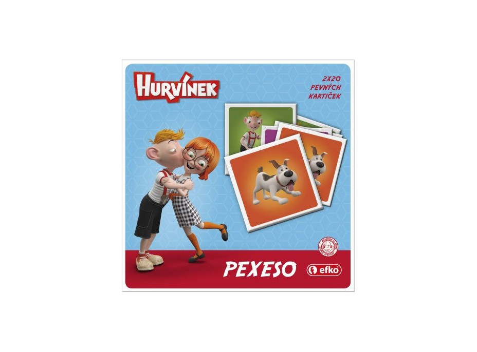 EFKO Pexeso Hurvínek a kouzelné muzeum