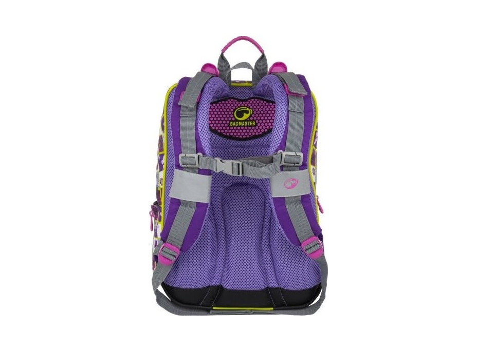 BAGMASTER Školní batoh ALFA motýl