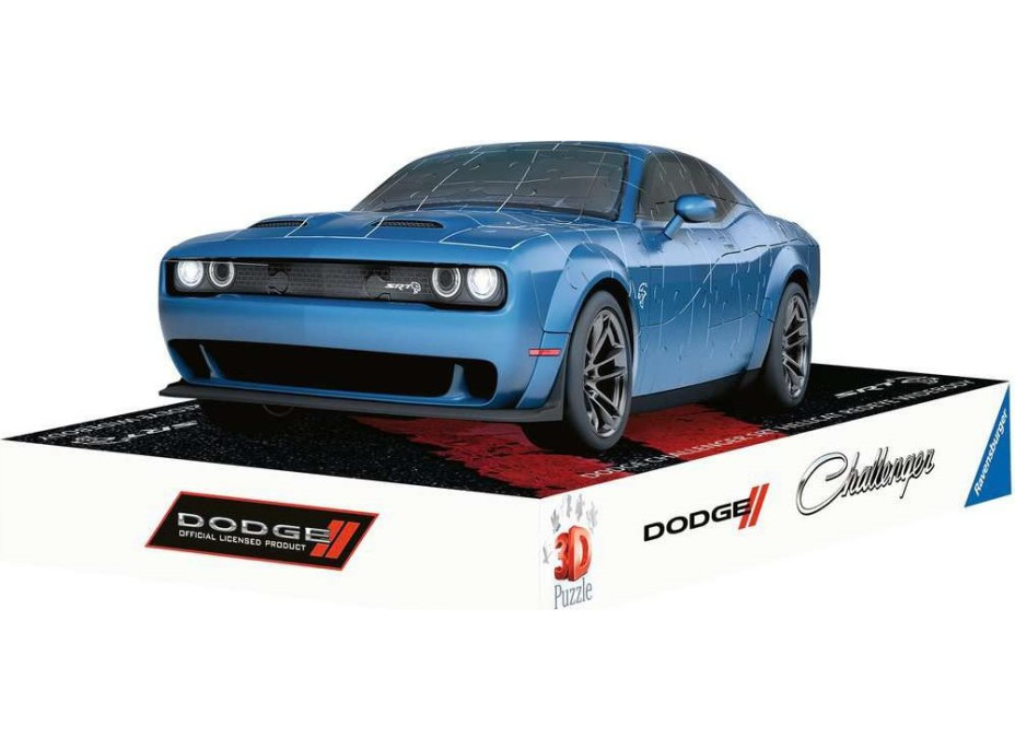 RAVENSBURGER 3D puzzle Dodge Challenger SRT Hellcat Widebody 163 dílků