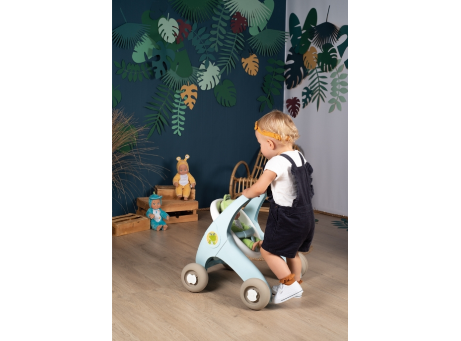 SMOBY Chodítko Minikiss 3v1 krokodýl