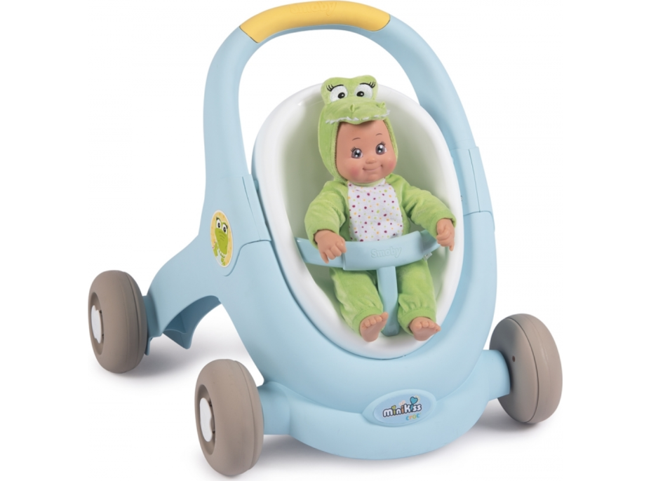 SMOBY Chodítko Minikiss 3v1 krokodýl